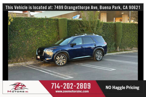 2022 Nissan Pathfinder Platinum