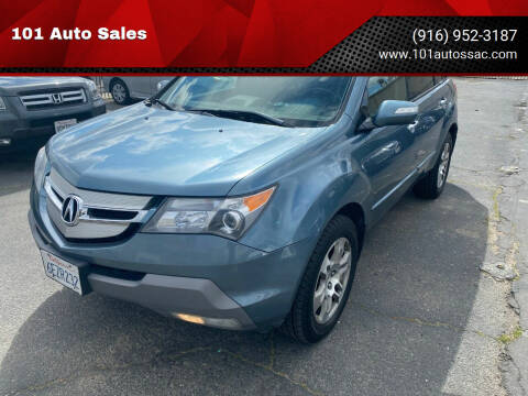 2008 Acura MDX for sale at 101 Auto Sales in Sacramento CA