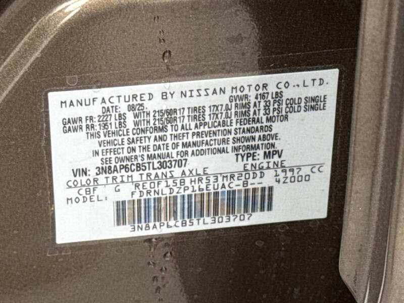 2026 Nissan Kicks SV