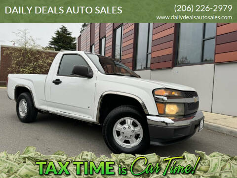 2007 Chevrolet Colorado for sale at DAILY DEALS AUTO SALES in Seattle WA