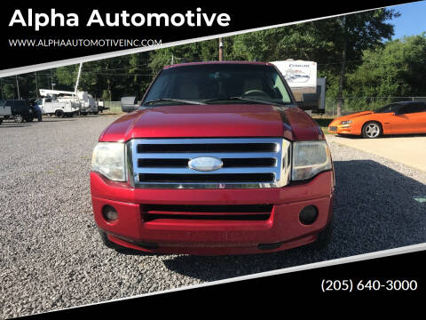 2008 Ford Expedition for sale at Alpha Automotive in Odenville AL