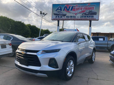2019 Chevrolet Blazer for sale at ANF AUTO FINANCE in Houston TX