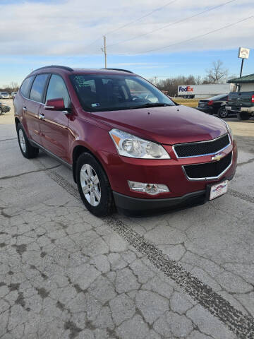 2012 Chevrolet Traverse for sale at WESTSIDE GARAGE LLC in Keokuk IA