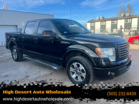 2010 Ford F-150 for sale at High Desert Auto Wholesale in Albuquerque NM