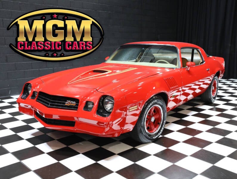 1978 Chevrolet Camaro for sale at MGM CLASSIC CARS in Addison IL