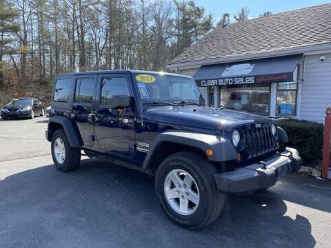 2013 Jeep Wrangler Unlimited for sale at Clear Auto Sales in Dartmouth MA