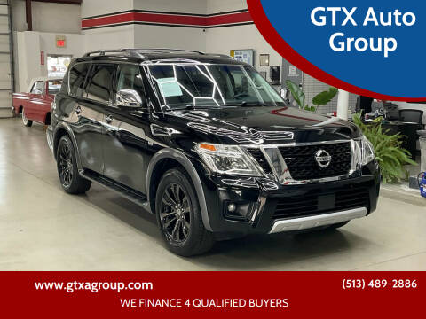 2017 Nissan Armada for sale at GTX Auto Group in West Chester OH