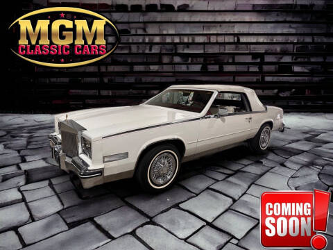 1985 Cadillac Eldorado Biarritz for sale at MGM CLASSIC CARS in Addison IL