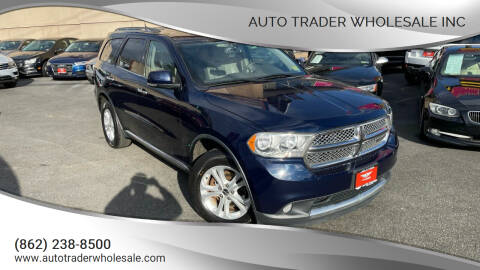 2013 Dodge Durango for sale at Auto Trader Wholesale Inc in Saddle Brook NJ