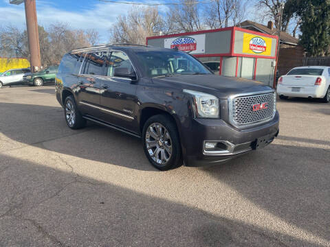 2015 GMC Yukon XL for sale at FUTURES FINANCING INC. in Denver CO