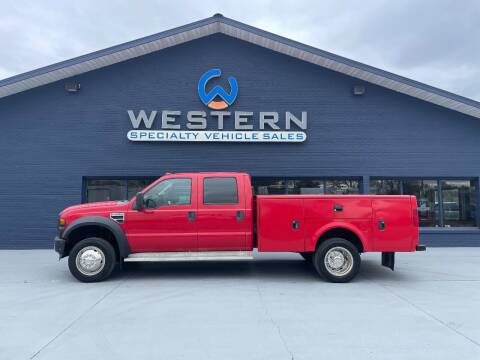 2009 Ford F-550 for sale at Western Specialty Vehicle Sales in Braidwood IL