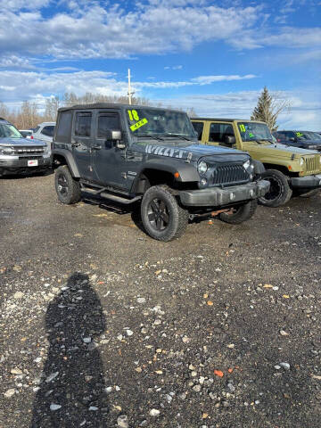 2018 Jeep Wrangler JK Unlimited for sale at ALL WHEELS DRIVEN in Wellsboro PA