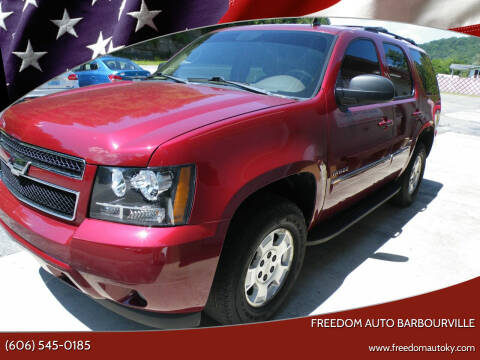 2011 Chevrolet Tahoe for sale at Freedom Auto Barbourville in Bimble KY
