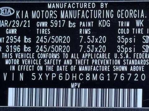 2021 Kia Telluride S