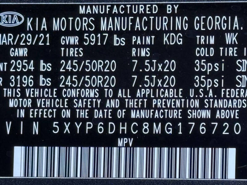 2021 Kia Telluride S