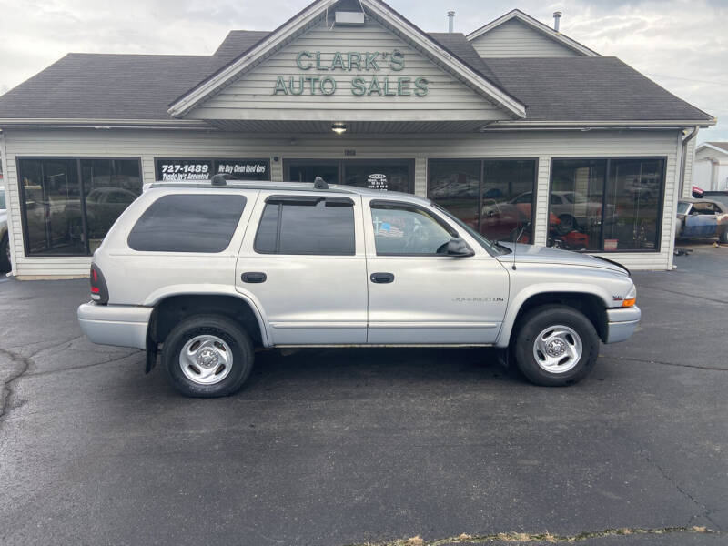 1998 Dodge Durango for sale at Clarks Auto Sales in Middletown OH