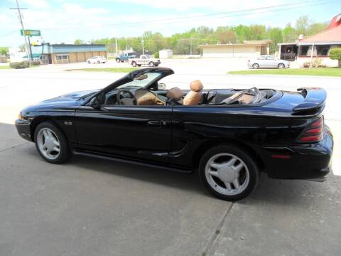 1995 Ford Mustang for sale at C MOORE CARS in Grove OK