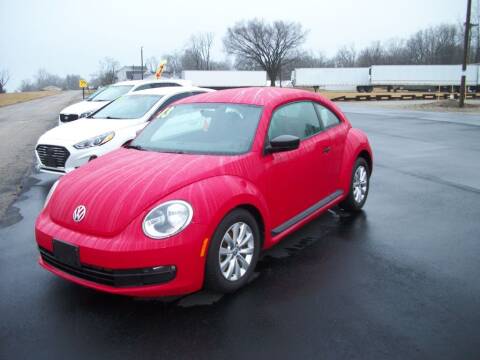 2013 Volkswagen Beetle for sale at The Garage Auto Sales and Service in New Paris OH