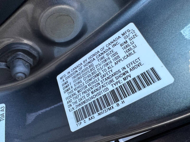 2012 Honda CR-V LX