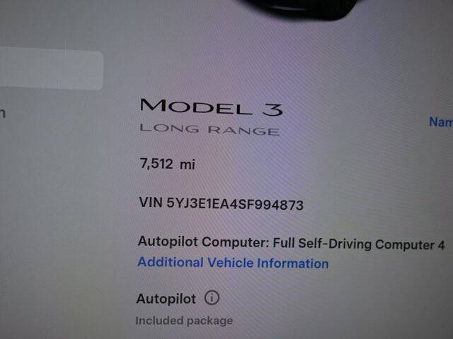 2025 Tesla Model 3 Long Range