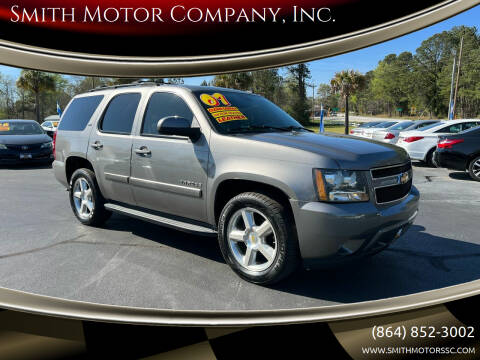 2007 Chevrolet Tahoe for sale at Smith Motor Company, Inc. in Mc Cormick SC
