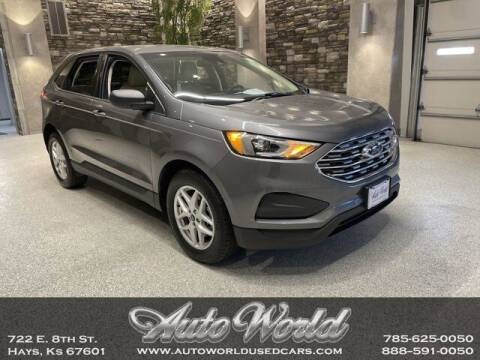 2021 Ford Edge for sale at Auto World Used Cars in Hays KS
