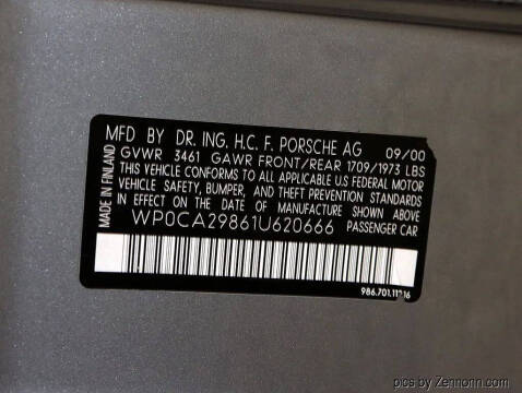 2001 Porsche Boxster