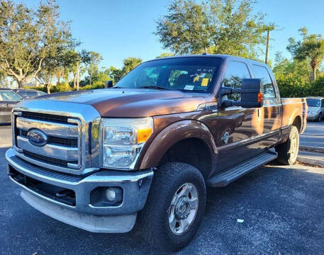 2012 Ford F-250 Super Duty for sale at FORT MYERS MOTORS LTD in Fort Myers FL