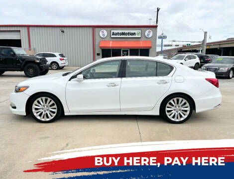 2014 Acura RLX for sale at AUTOMOTION in Corpus Christi TX