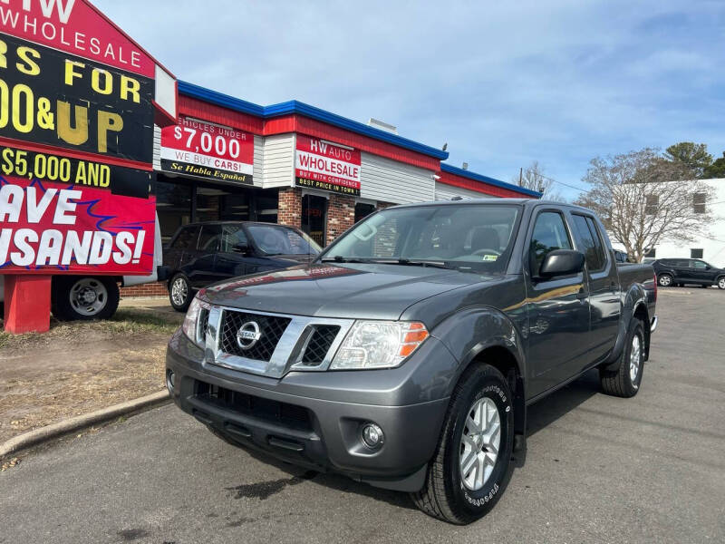 2017 Nissan Frontier for sale at HW Auto Wholesale in Norfolk VA