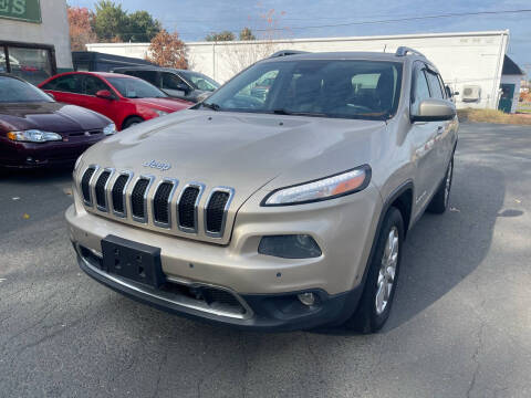 2014 Jeep Cherokee for sale at Brill's Auto Sales in Westfield MA