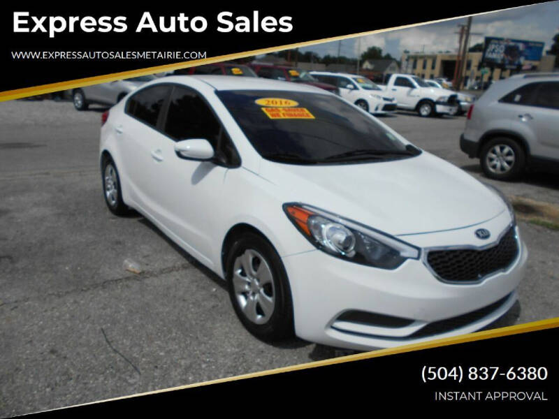 2016 Kia Forte for sale at Express Auto Sales in Metairie LA