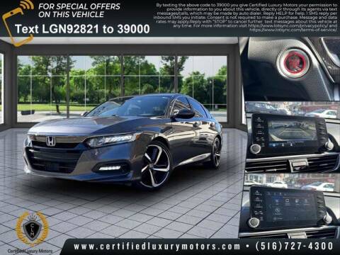 2019 Honda Accord for sale at Certified Luxury Motors in Great Neck NY