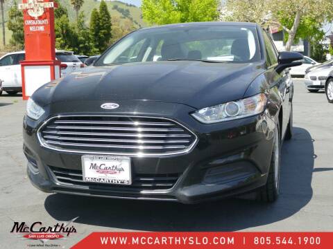 2016 Ford Fusion for sale at McCarthy Wholesale in San Luis Obispo CA