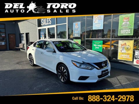 2018 Nissan Altima for sale at DEL TORO AUTO SALES in Auburn WA