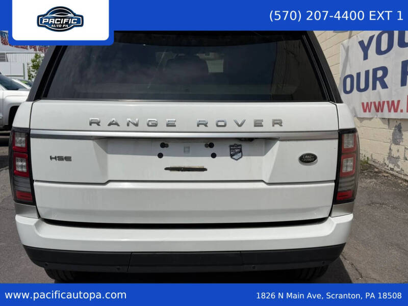 2016 Land Rover Range Rover HSE