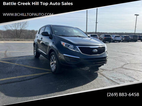 2016 Kia Sportage for sale at Battle Creek Hill Top Auto Sales in Battle Creek MI