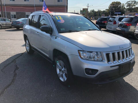 2012 Jeep Compass for sale at M & J Auto Sales in Attleboro MA