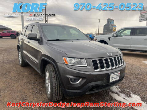 2014 Jeep Grand Cherokee for sale at Tony Peckham @ Korf Motors in Sterling CO