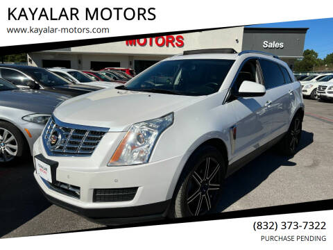 2013 Cadillac SRX for sale at KAYALAR MOTORS in Houston TX