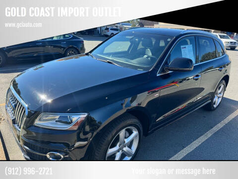 2017 Audi Q5 for sale at GOLD COAST IMPORT OUTLET in Saint Simons Island GA