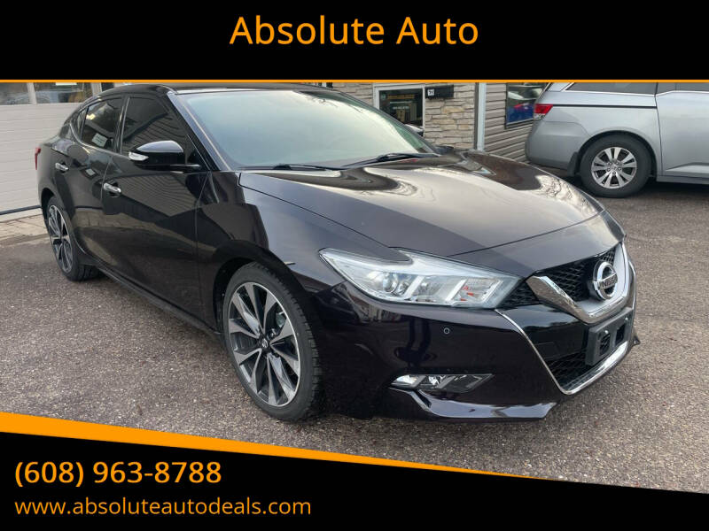 2017 Nissan Maxima for sale at Absolute Auto in Baraboo WI