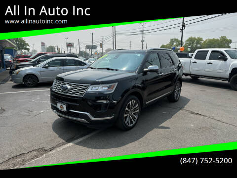 2018 Ford Explorer for sale at All In Auto Inc in Palatine IL