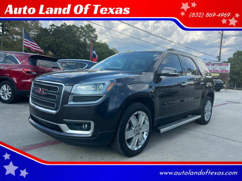 2017 GMC Acadia Limited for sale at Auto Land Of Texas in Cypress TX