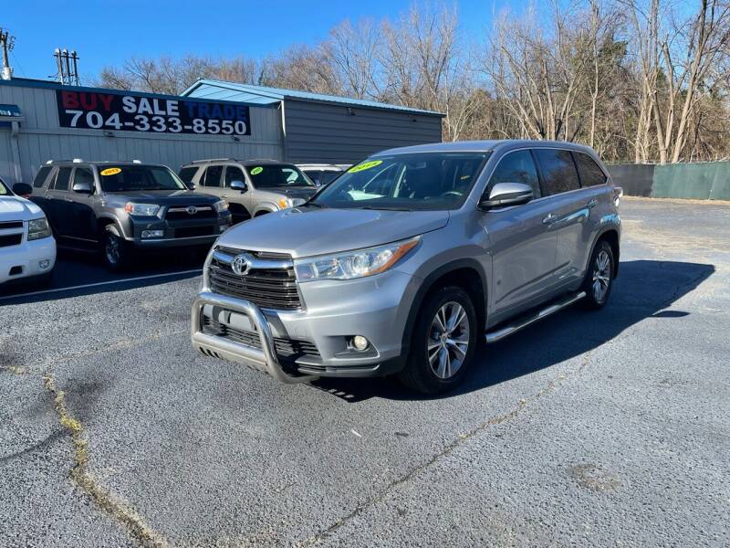 2015 Toyota Highlander for sale at Uptown Auto Sales in Charlotte NC