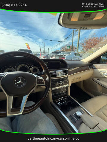 2014 Mercedes-Benz E-Class E 550 4MATIC