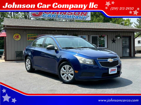 2013 Chevrolet Cruze for sale at Johnson Car Company llc in Crown Point IN