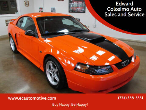 2001 Ford Mustang for sale at Edward Colosimo Auto Sales and Service in Evans City PA