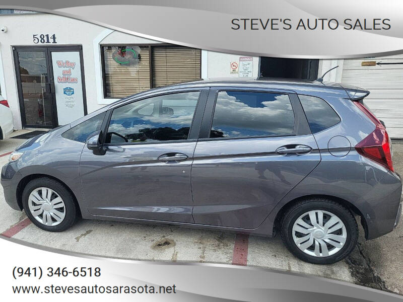 2016 Honda Fit for sale at Steve's Auto Sales in Sarasota FL