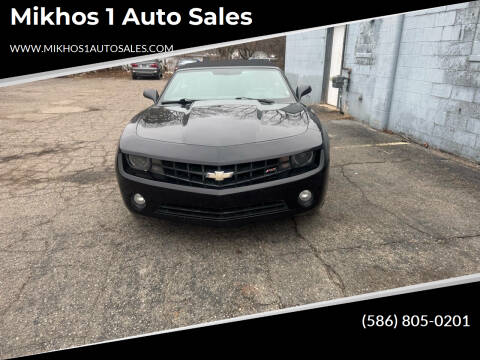 2012 Chevrolet Camaro for sale at Mikhos 1 Auto Sales in Lansing MI